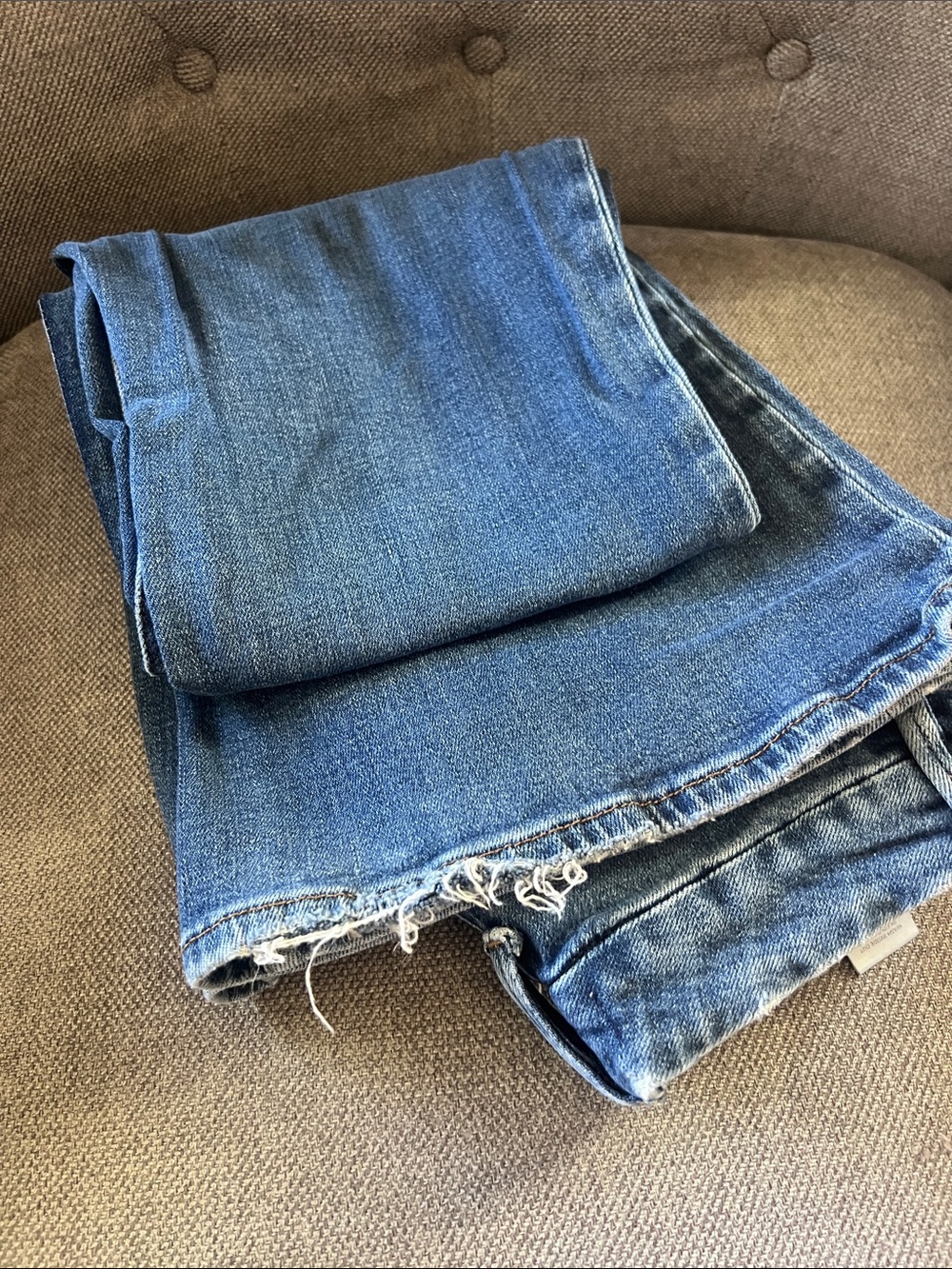 Good American Medium Wash Bootcut Jeans - Picture 5 of 5
